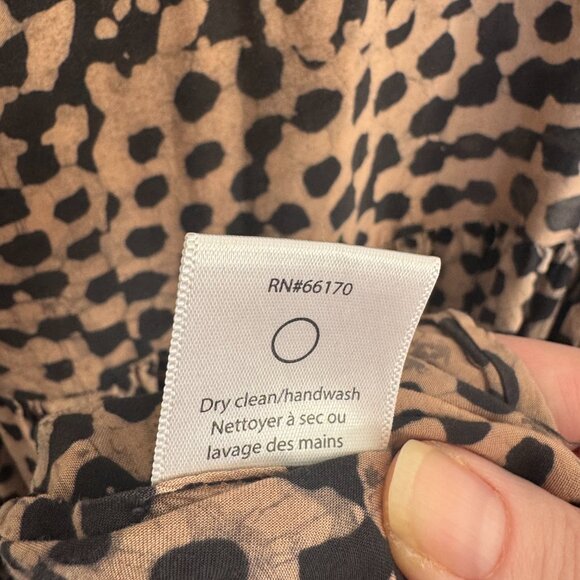 Osei Duro Layer dress in snakebite size L - Picture 6 of 9